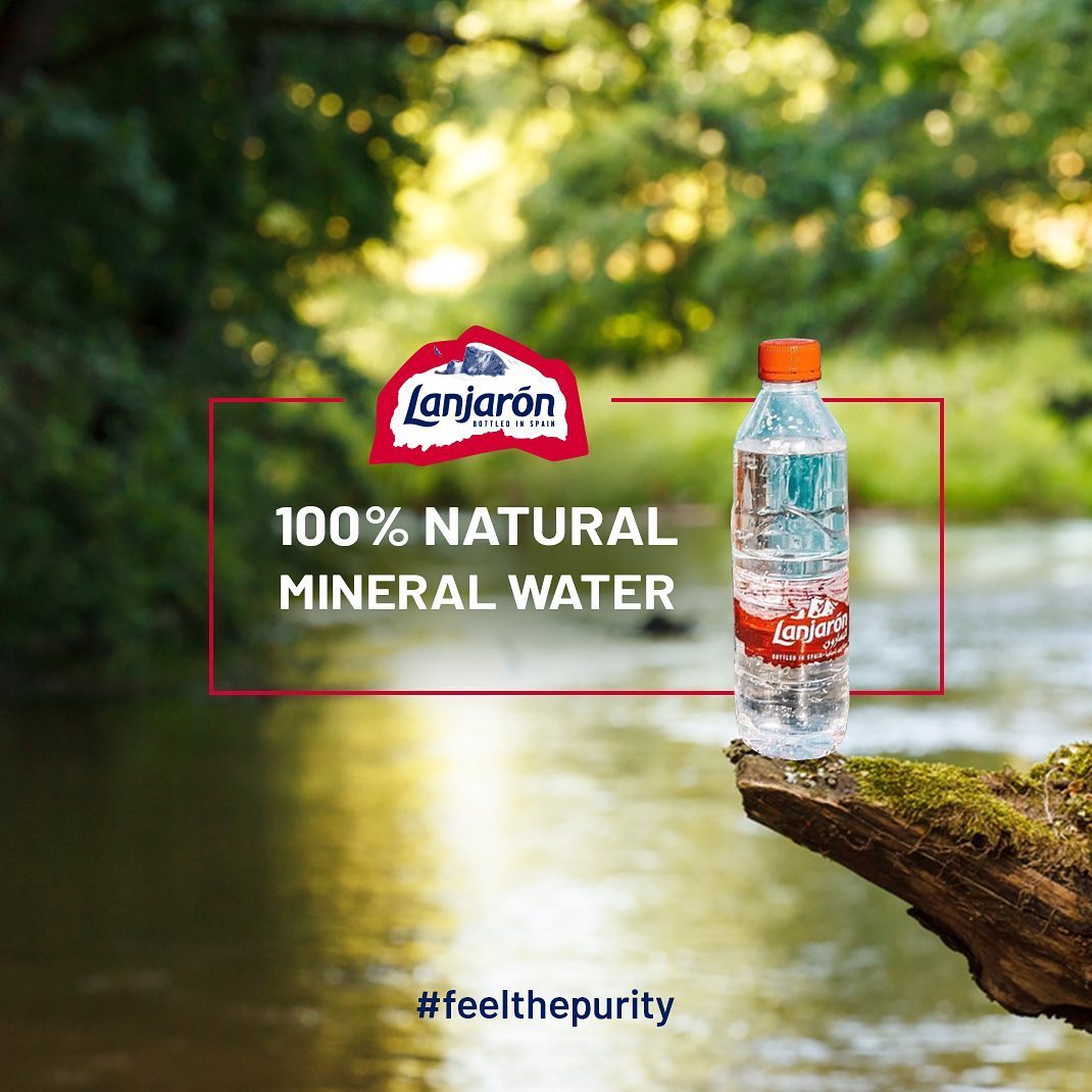 Take A Deep Sip Of #LanjaronWater And #FeelThePurity 💧