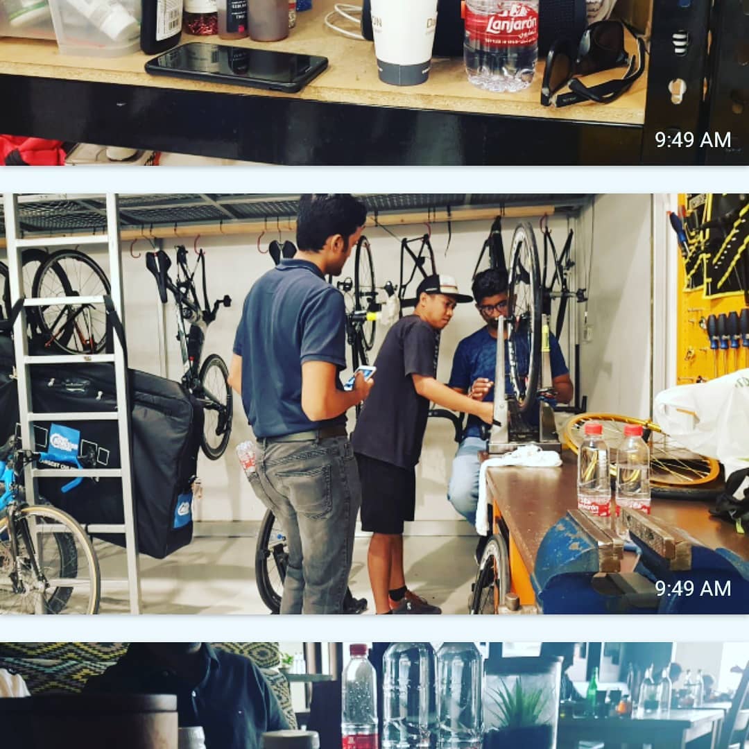 "SEP 8"Cycling team workshop by @rightshiftperformance with @yascycles last month. Keep up the great work.
