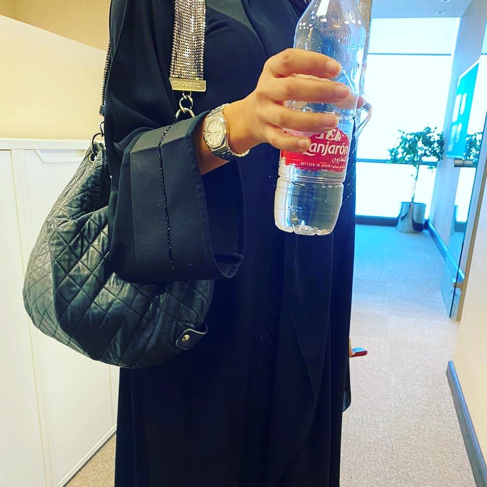 A great fan of our pure natural mineral water, Lanjarón. We're very lucky! #feelthepurity #feelthepurity / Free chilled delivery at www.lanjaronarabia.com