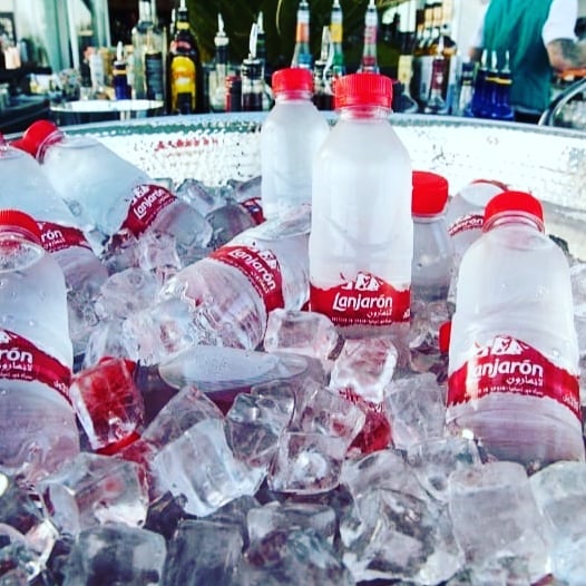Lanjarón proud to be official pure natural mineral water for all Media Mondays events @mediamondaysuae