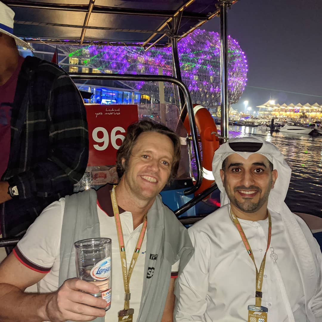 Thank you to all our great friends at #YasMarina for supporting Lanjarón on their boats during F1 Abu Dhabi. #grandprixabudhabi #feelthepurity www.lanjaronarabia.com