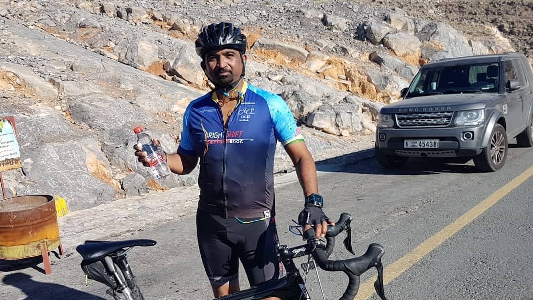 27 December 2019 0700. @rightshiftperformance bike ride through Jabal Jais, RAK It's a pleasure to be a part of this movement and the tribute ride
