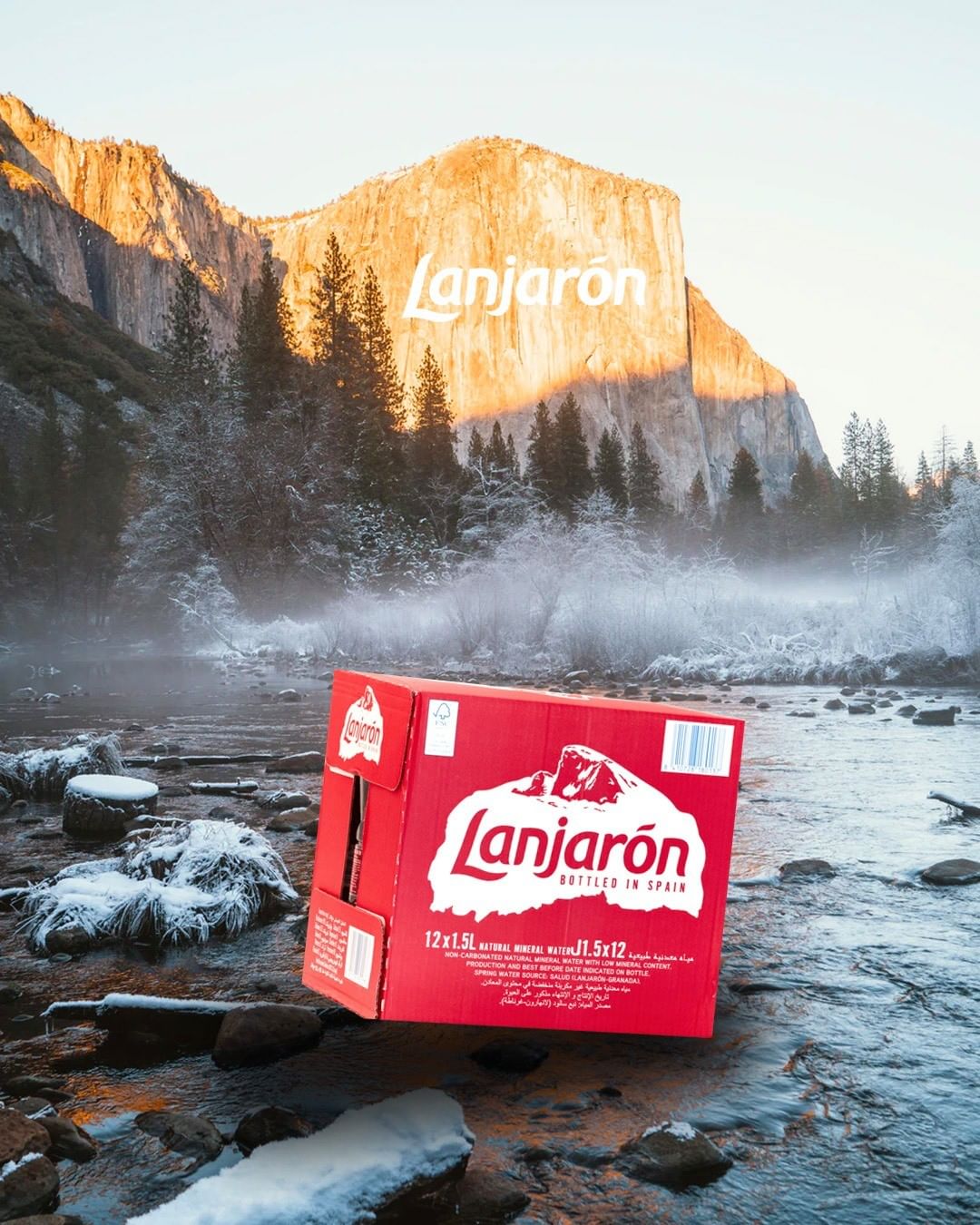 Tag that one friend who loves all things natural. #lanjaron #feelthepurity