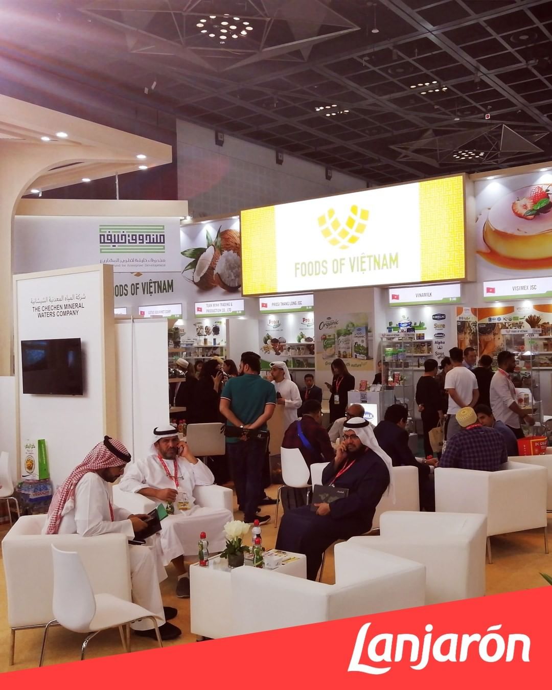 It's been a great week at the biggest annual food exhibition in the world @gulfood