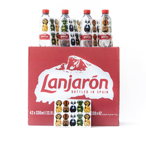 Lanjarón Natural Mineral Water - 42 x 330ml Kids Sticker Case
