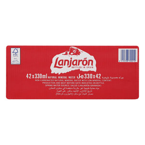 Lanjarón Natural Mineral Water - 42 x 330ml Jumbo Case