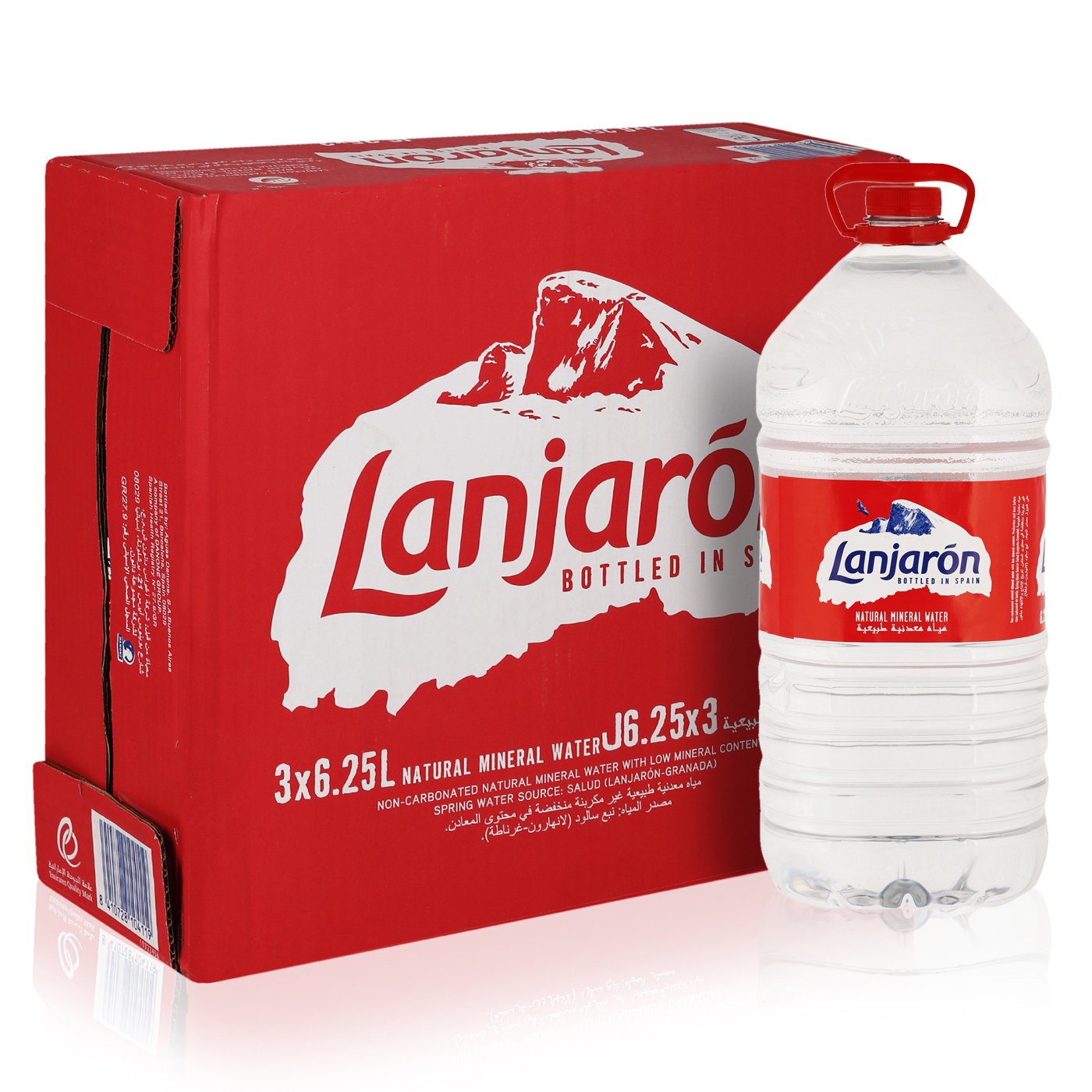 3 Bottles 6.25L Case (aed33 per Bottle)