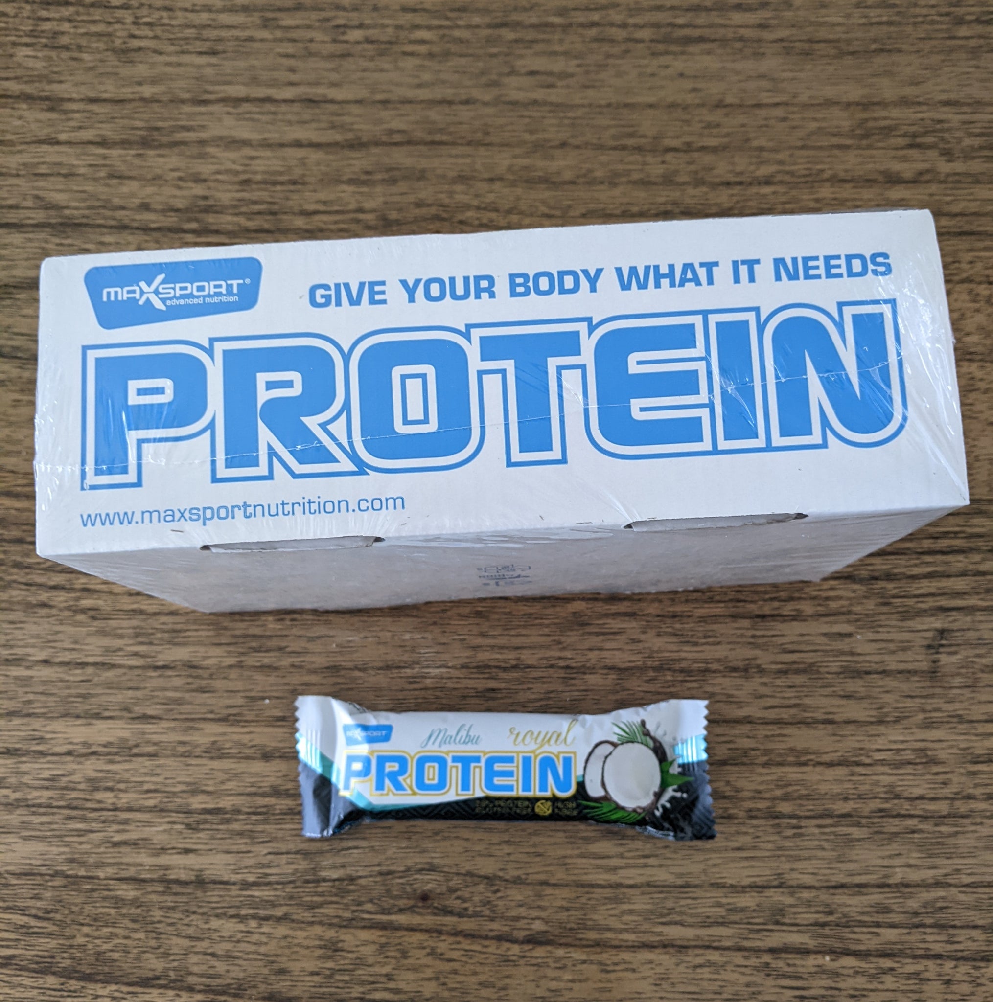 Royal Protein Bar Malibu (box of 24) | Free Home Delivery | 10% Automatic Discount